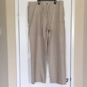 Men’s Axcess Linen Pants Large